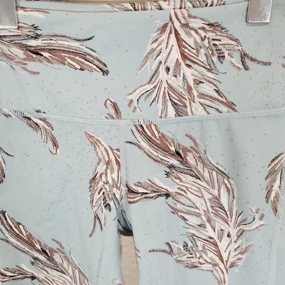 Free People Movement Serene feather print yoga leggings - Picture 2 of 8